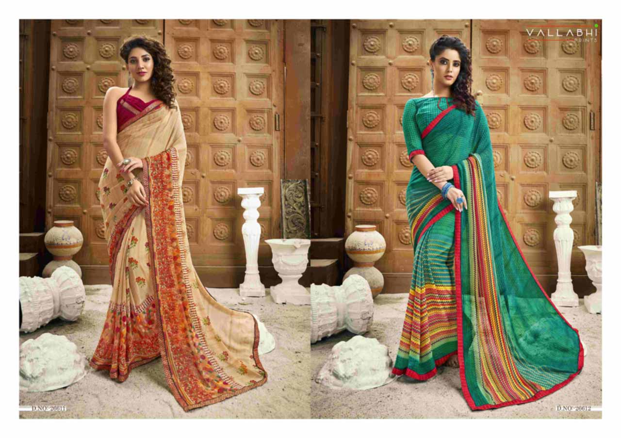 Madhubala Vol-2 Floral Georgette Sarees Set Madhubala Vol-2 Floral Georgette Sarees Set